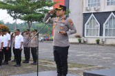 AKBP Gede Adi Pimpin Apel Perdana, Titip Tiga Pesan untuk Seluruh Personel