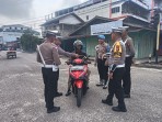 Satlantas Polres Meranti Beri 135 Teguran  Dalam Operasi Patuh Lancang Kuning 2026,
