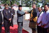 Bupati Asmar Hadiri HUT Bhayangkara ke-80, Tegaskan Sinergi Polri dan Pemda Kunci Stabilitas Kepulauan Meranti