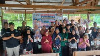 Polres Meranti Bersama Masyarakat Jalan Ibrahim Gelar Sosialisasi Perlinsos, 80 Warga Antusias Ikuti Kegiatan