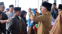 Bupati Asmar Sambut Empat Wakil Riau Asal Meranti Usai Berlaga di MTQ Nasional