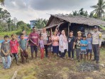 Green Policing, Polsek Rangsang bersama suku akit Tanam Mangrove Cegah Abrasi pantai.