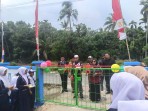 Serah Terima Pembangunan Pagar SMPN 2 Rangsang Pesisir, Penguatan Sarana Pendidikan Terus Didorong