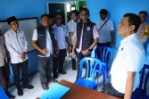 Hari bayangkara ke 80 kampung tangguh anti narkoba banglas barat di nilai polda riau