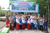 Jembatan Merah Putih Presisi Tahap II Di Resmikan Polres Meranti Bukti Nyata Bakti Polri Untuk Masyarakat.