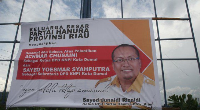 Kasus Pemalsuan SK ,Pintu Penjara Menunggu Ketua DPD Hanura Riau