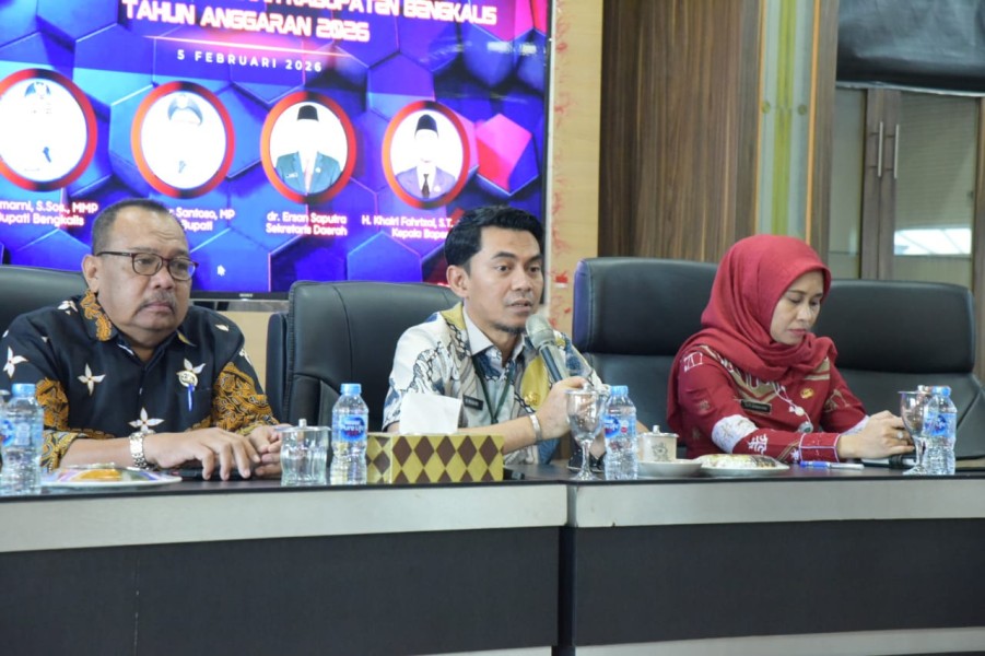 Perkuat Komitmen Pelayanan, Bapenda Bengkalis Tandatangani Pakta Integritas