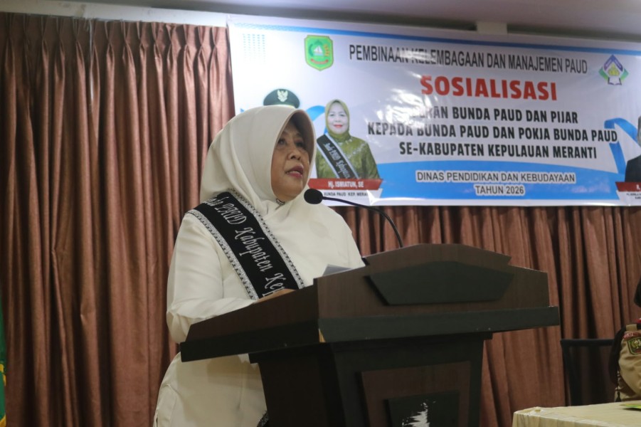 Buka Sosialisasi Bunda PAUD dan Pijar, Ismiatun Dorong Penguatan Layanan Pendidikan Anak
