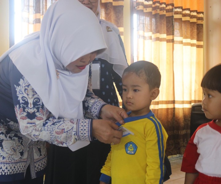 HUT HIMPAUDI ke-21, Bunda PAUD Meranti Dorong Kreativitas Anak melalui Art & Craft