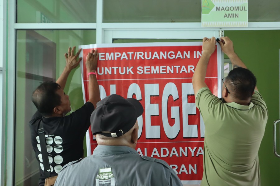 RS Madani Disegel Vendor, Imbas Tagihan Proyek yang Belum Dibayar: Terkait Kasus Hukum Dirut yang Kini Ditahan