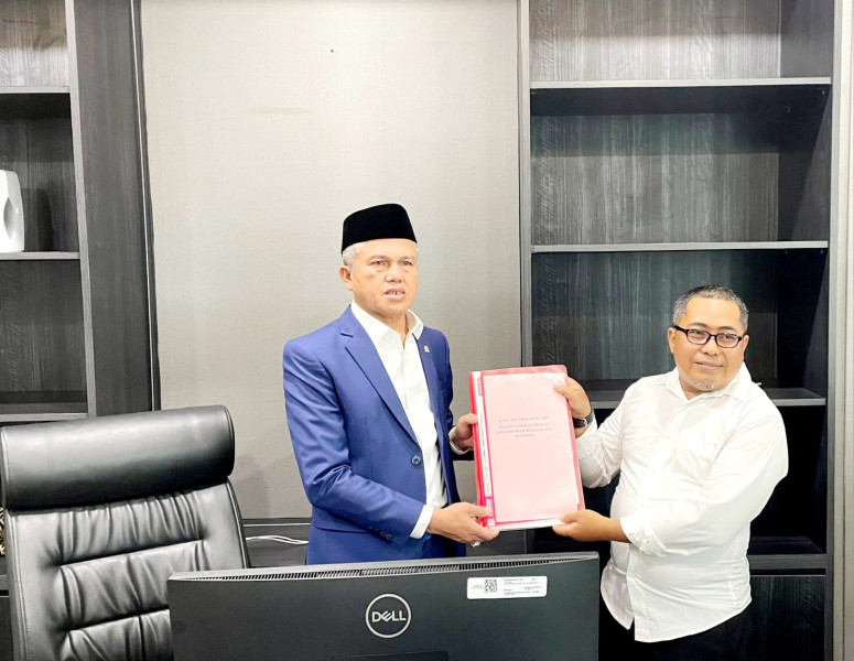 Ketua ASN PPPK Guru 2022 Riau Sampaikan Aspirasi ke Komisi II DPR RI, Perjuangkan Kesejahteraan Guru dan Tendik