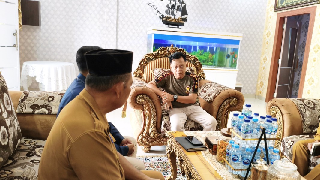 Bupati Meranti Terima Silaturahmi BPS, Dukung Pelaksanaan Sensus Ekonomi 2026