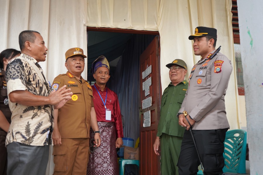 Forkopimda Meranti Tinjau Langsung Pilkades Serentak 2026, Pastikan Pemungutan Suara Aman dan Kondusif