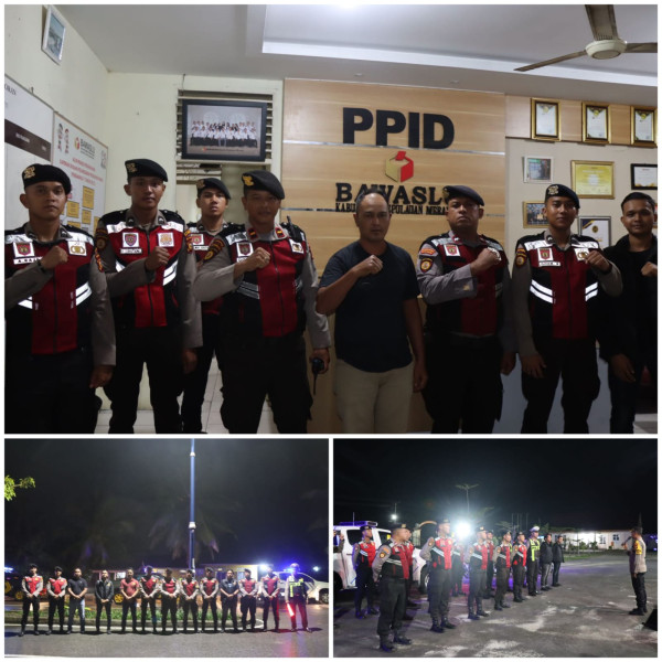 Polres Meranti : Patroli Blue Light Cipta Kondisi Menjelang PSU Pemilu 2024 dan Hut Bhayangkara Ke-78 di Pastikan Aman dan Kondusif.