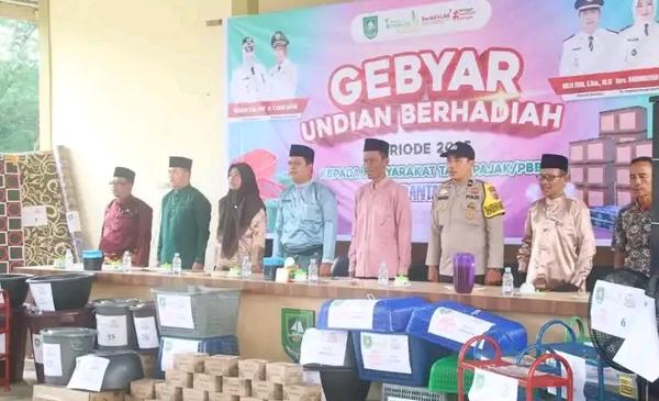 Pemdes Bantan Tua Gelar Gebyar Undian Pajak, Tingkatkan Kepatuhan Warga