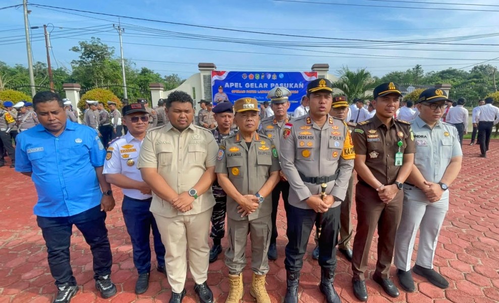 Bupati Asmar Hadiri Apel Operasi Patuh Lancang Kuning 2026, Imbau Warga Tertib Berlalu Lintas