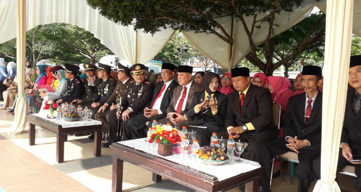 Upacara Peringatan hari jadi Ke 16 Kota Banjar Tahun 2019.
