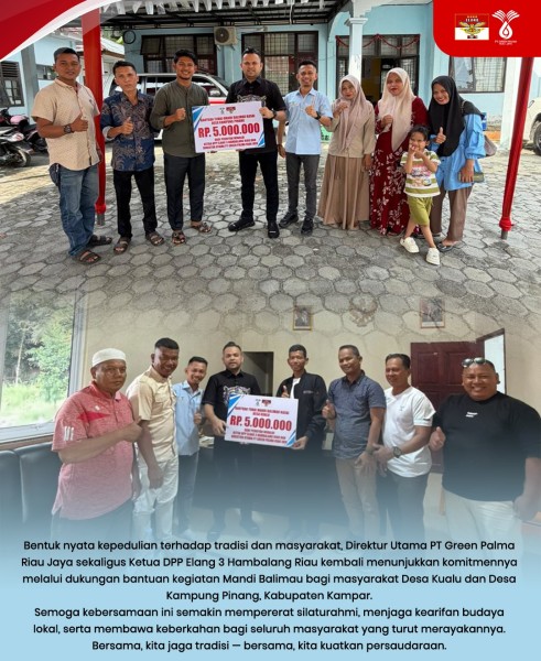 Dari Tambang untuk Tradisi dan Umat: Pebriyan Winaldi Turun Langsung, Satu Kerbau dan Deretan Bantuan Menguatkan Balimau Kasai 2026