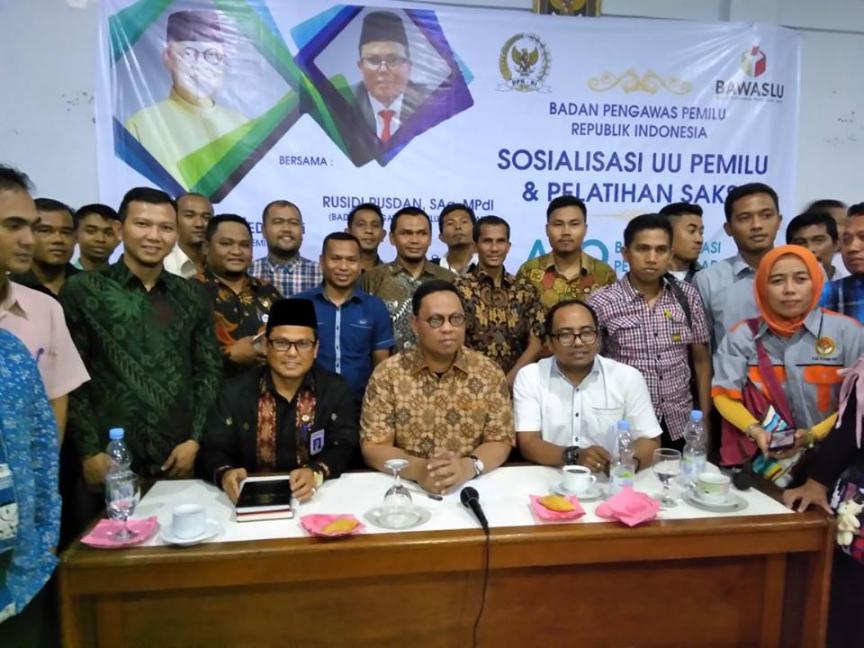 Bawaslu Riau Sukses Gelar Sosialisasi UU Pemilu di Kampar