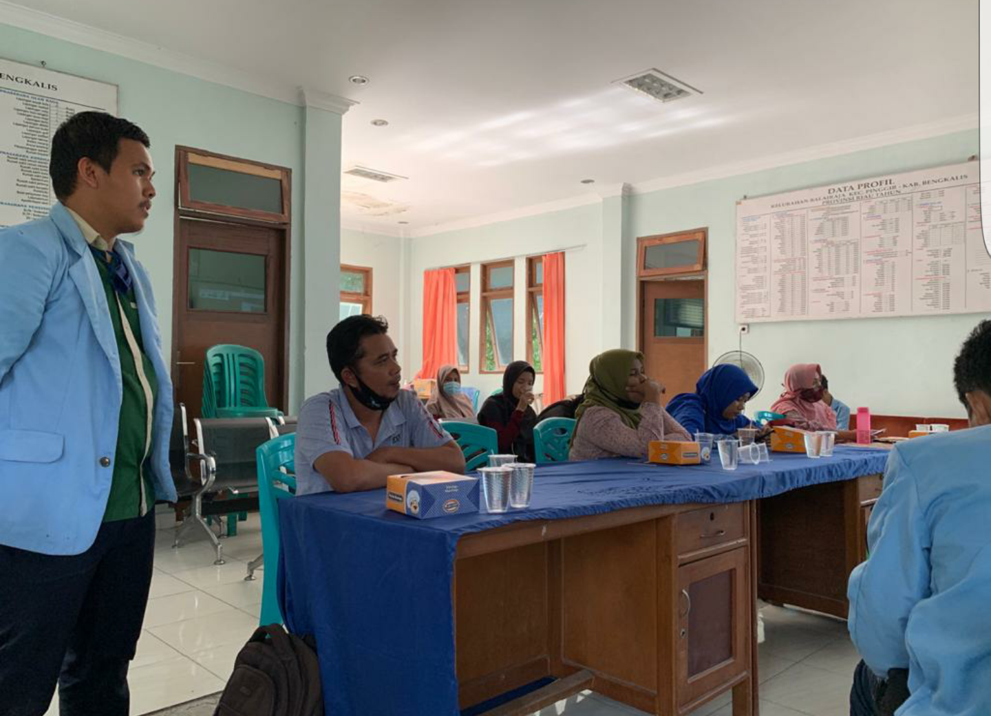 Kukerta Balaek Kampung Kelurahan Balai Raja Melaksanakan Adaptasi Pembelajaran Daring