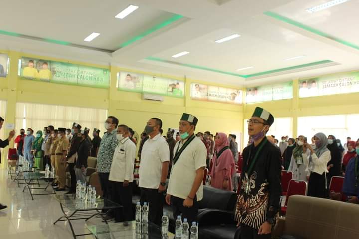 Penutupan acara LK III BADKO HMI Riau- Kepri,  LK II HMI Cabang Pekanbaru dan LKK Kohati  HMI Cabang