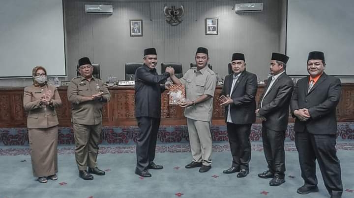 DPRD Kampar Paripurnakan Penyampaian Rancangan Perubahan KUA PPAS APBD 2022
