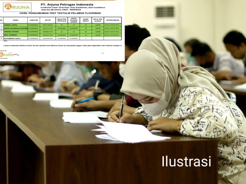 Hasil Seleksi Tenaga Kerja PT Arjuna Petrogas Indonesia Dipertanyakan, Seorang Peserta Merasa Dirugikan