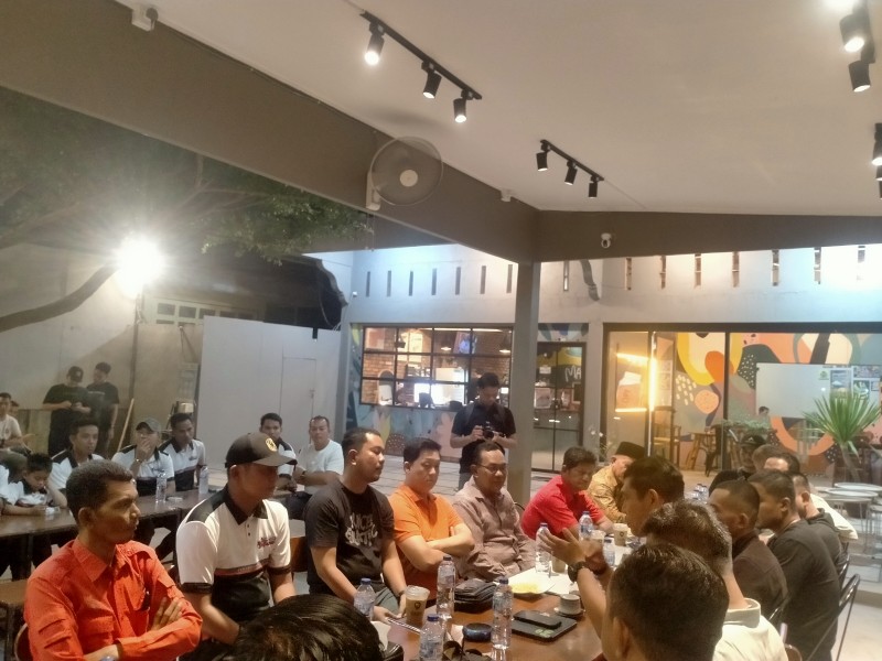 Ramah Tamah Kapolres Meranti AKBP Gede Prasetia Ajak Pemuda Dan Ormas Media Bagun Kepulauan Meranti.
