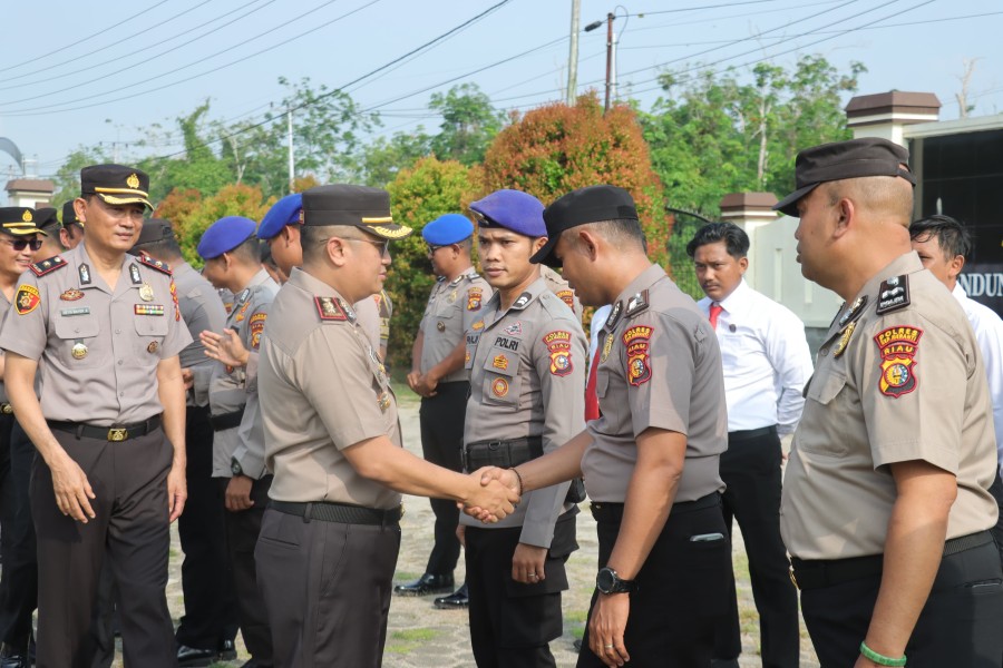Kapolres Meranti Tingkatkan Kebersamaan Lewat Halal Bilhalal Idul Fitri 1447 H
