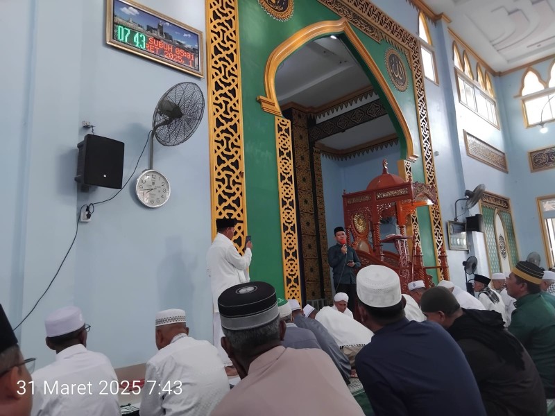 Plt Camat Tanah Putih Ucapkan Selamat Idul Fitri 2025, Ajak Warga Perkuat Silaturahmi
