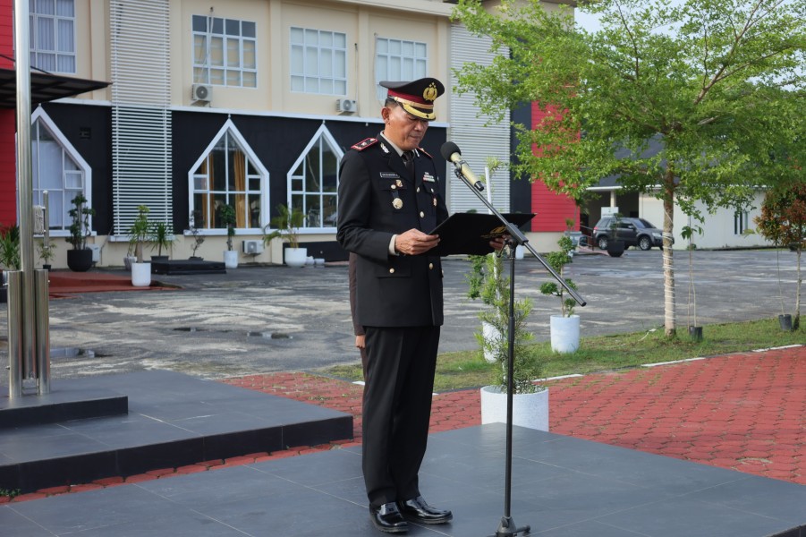 Peringati Hari Sumpah Pemuda, Polres Meranti Kobarkan Semangat Persatuan