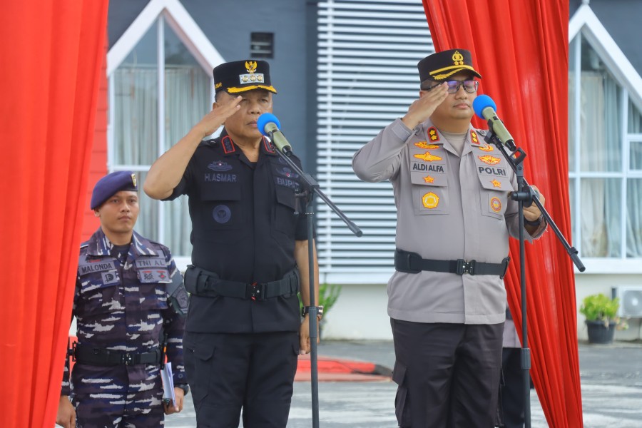 Polres Kepulauan Meranti Gelar Apel Siaga Karhutla, Perkuat Kesiapan Hadapi Ancaman Super El Nino 2026