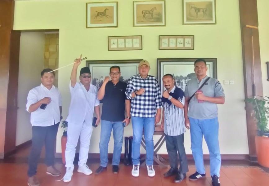 Mantapkan Dukungan, Ali Akbar Balon Bupati Kampar Silaturahmi ke DPP Gerindra