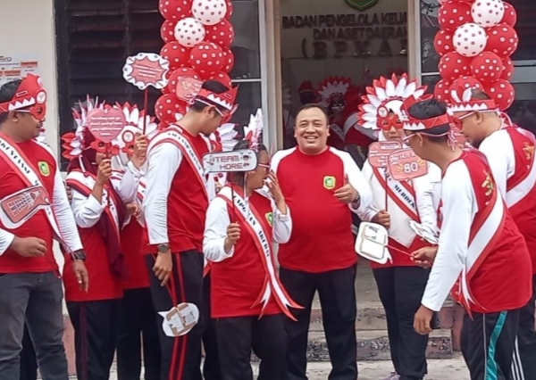 Fajar : Raih Kembali Semangat Pegawai Dalam Kebersamaan Momentum HUT RI.