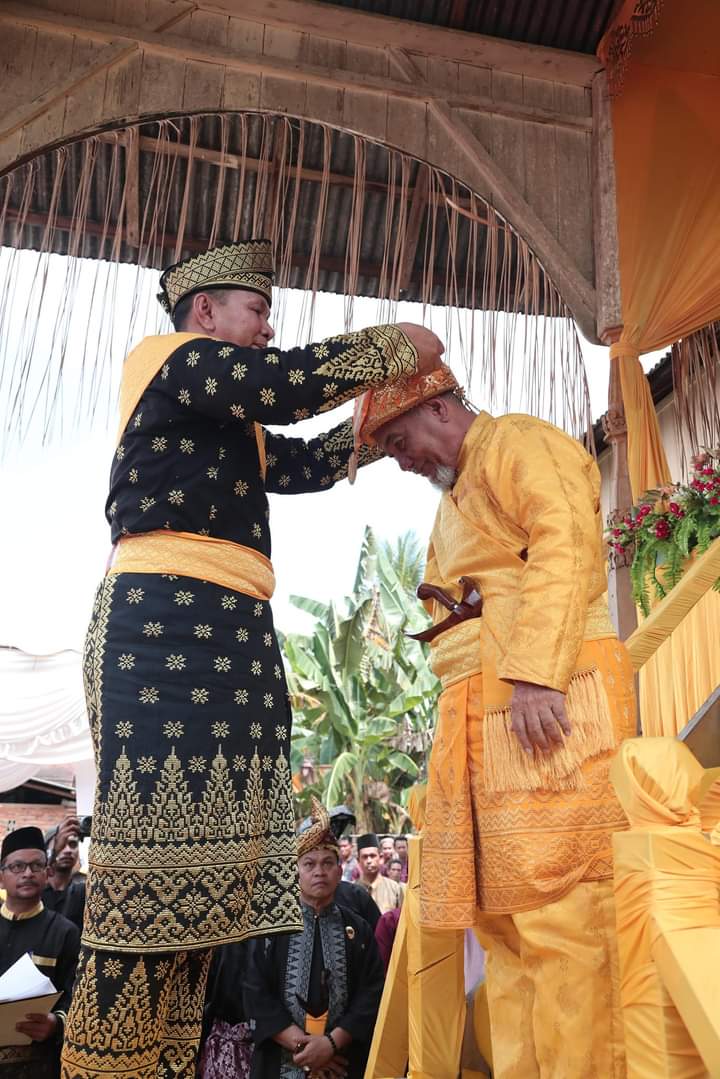 Tengku Haji Endrizal Sultan Mahkota Alam, Ditabalkan Menjadi Raja Rokan
