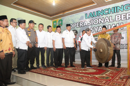 Gubri Launching 3 Koperasi Syariah di Siak