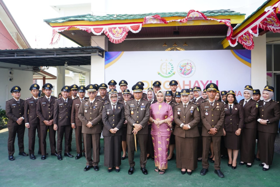 Kejaksaan Negeri Meranti Pringati Dirgahayu Kejaksaan Ke 79