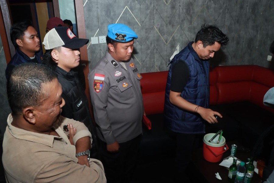 Polres Meranti Gelar Razia Serentak di Tempat Hiburan Malam, Cegah Peredaran Narkoba