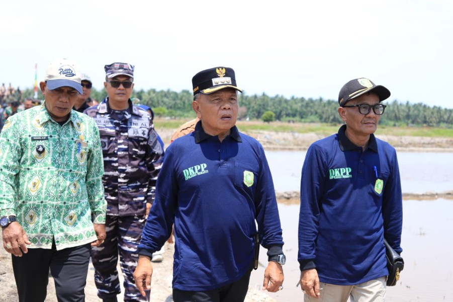 Bupati Meranti Sosialisasikan Program Pertanian dan Gerakan Tanam Padi di Rangsang Barat dan Rangsang Pesisir