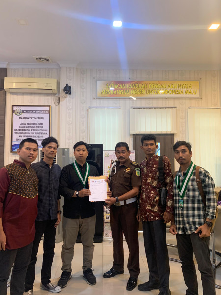 Cipayung Plus Pekanbaru Laporkan Dugaan Korupsi Pembangunan Jembatan Waterfront City ke Kejaksaan Tinggi Riau