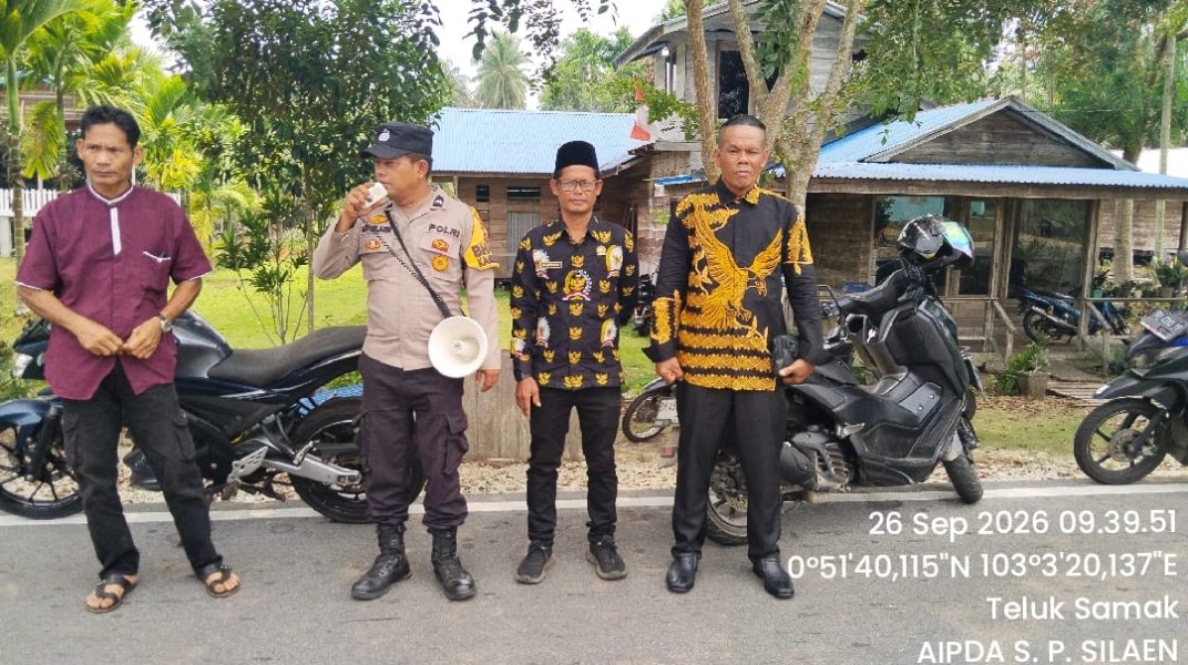 Polres Meranti Pastikan Zero Karhutla, Waspada Ispa Dan BBM Aman Terkendali.