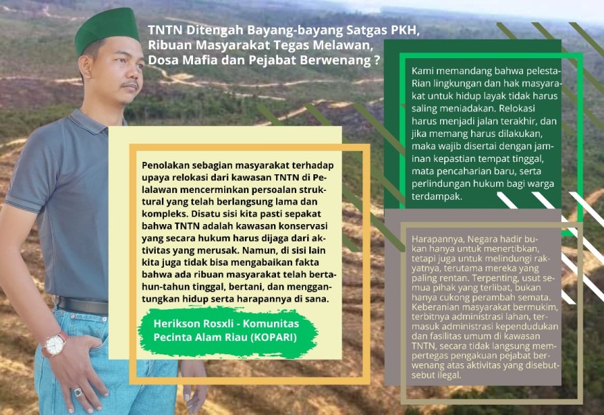 TNTN di Tengah Bayang-Bayang Satgas PKH, Ribuan Masyarakat Tegas Melawan: Dosa Pejabat Berwenang?