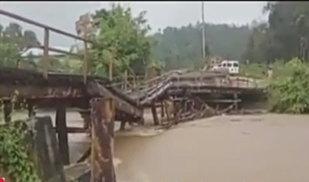 Banjir di Rohul Terus Maluas, dari 2 Menjadi 4 Desa