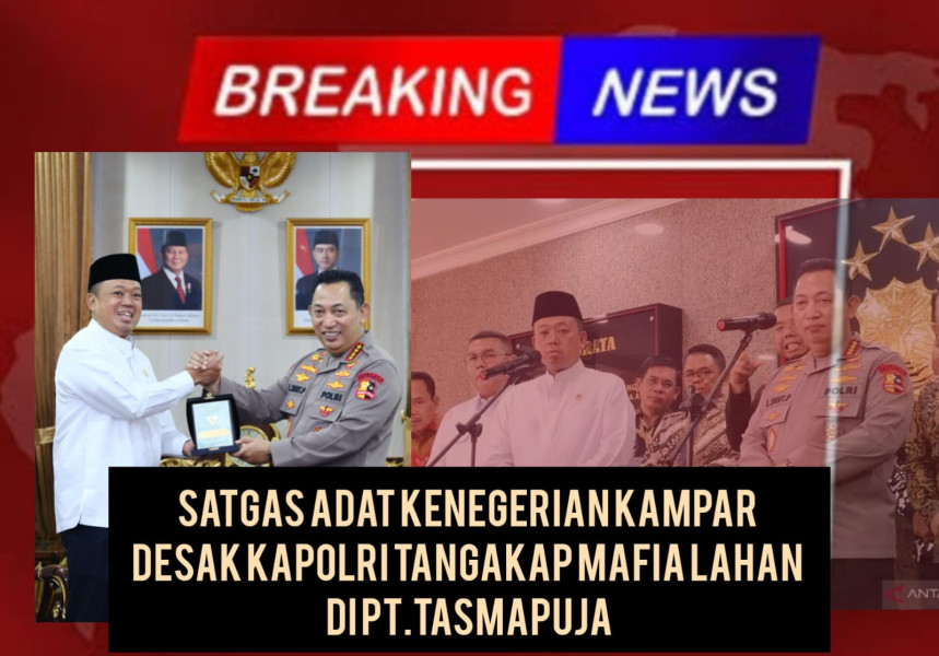 Satgas Adat Sebut Para Mafia PT Tasmapuja Sudah Mulai Kepanasan