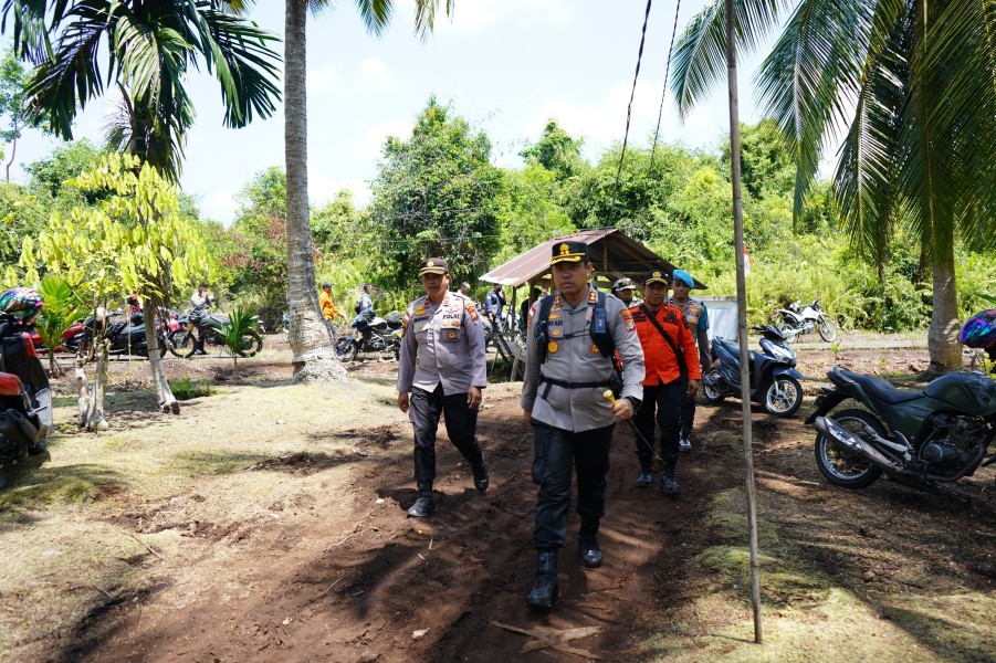 Kapolres Meranti AKBP Gede Prasetia Perkuat Patroli  Jelang Karhutla Kapolda Riau Hingga Tingkat Desa