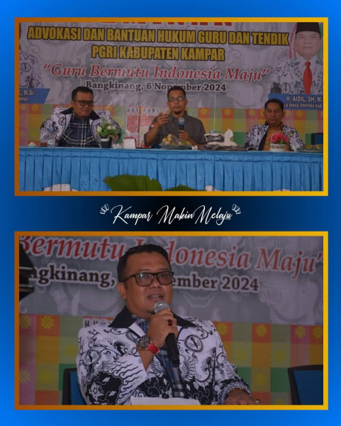 Para Kepsek dan Tenaga Pendidik Antusias Ikuti Seminar Advokasi dan Bantuan Hukum 