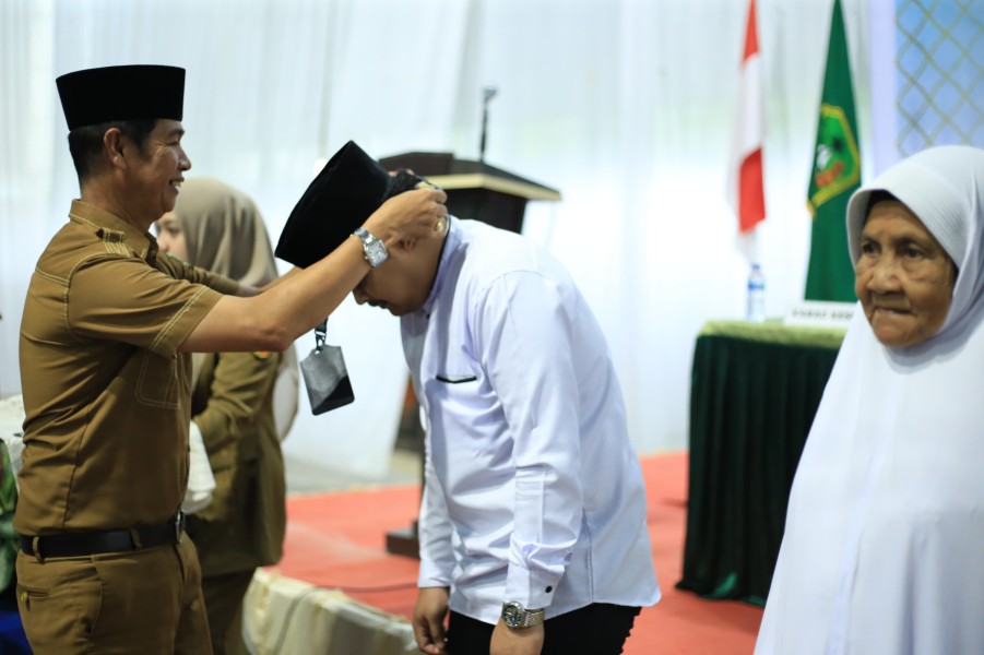 110 CJH Meranti Ikuti Bimbingan Manasik Haji