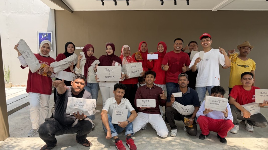 Mewah HUT RI Ke 81 Tahun Cafe Dikopi Gelar Lomba Antar Karyawan.