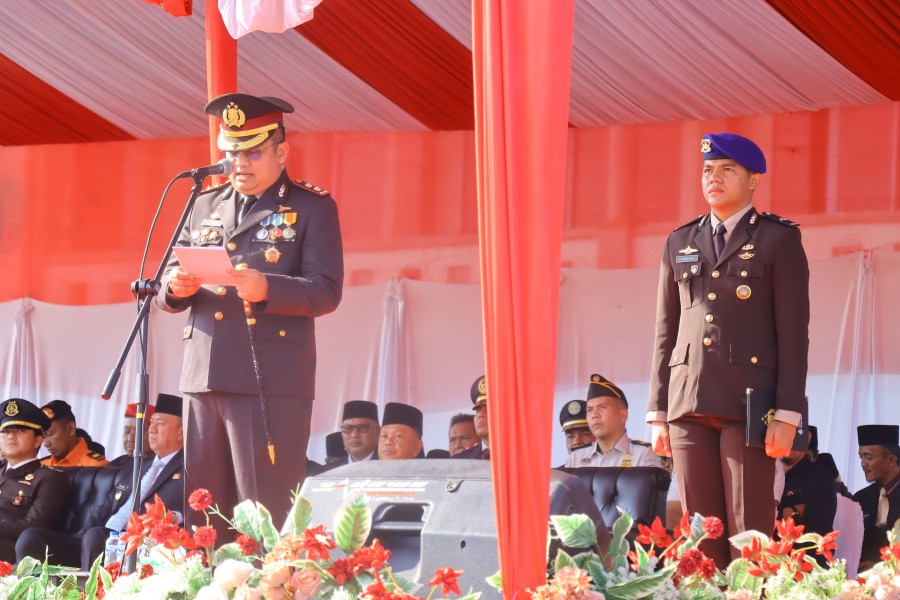 Hari Bhayangkara ke-80 Polres Meranti Gelar Upacara Khidmat dan Penuh Makna