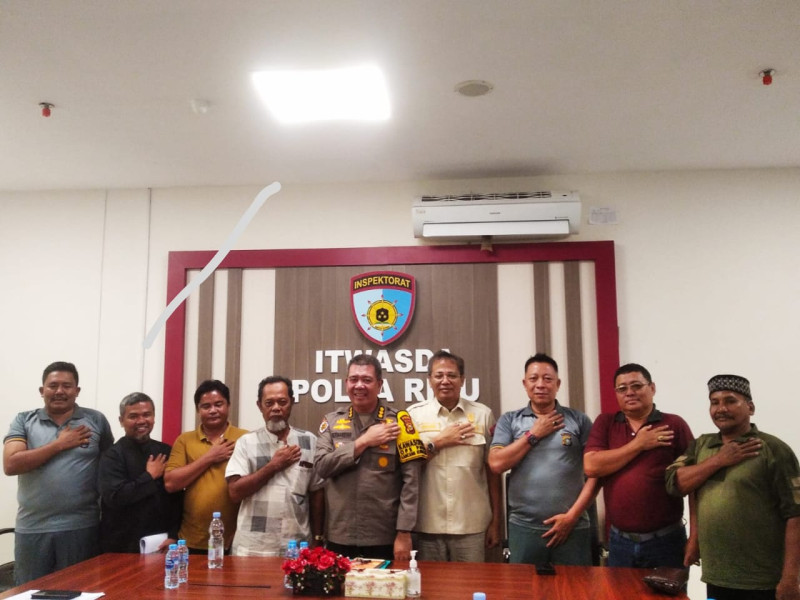 Ketua Umum DPA LAM Riau Apresiasi Tanggapan Kapolda Riau dalam menyikapi laporan masyarakat.